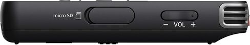 مسجل صوت رقمي ستيريو ICD-PX470 من سوني مع حزمة USB مدمجة مع بطاقة microSD سعة 32 جيجابايت وحقيبة حمل صلبة (3 عناصر) in Saudi Arabia
