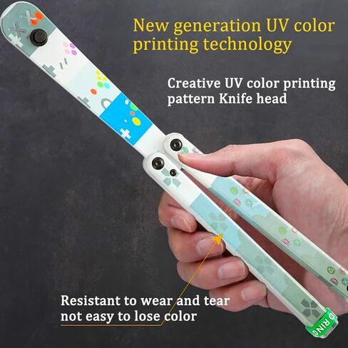 Folding Printed Patterns Plastic Tool, Integral Channel Handle, Ultra-Lightweight Durable, Best Balance and Inertia, Great for Beginners (Kanagawa) in Kuwait