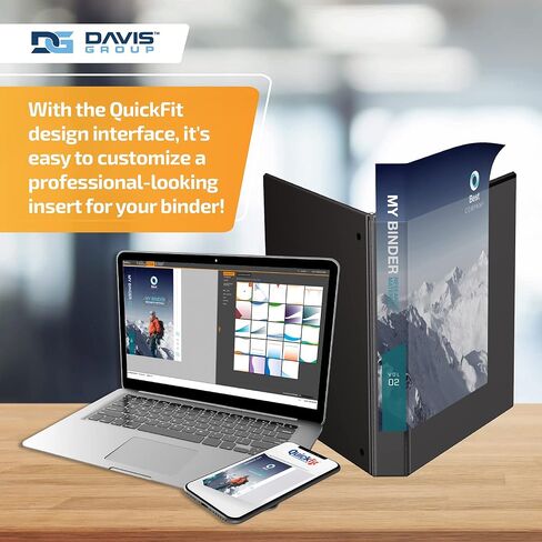 مجلد تجاري عالي التحمل، مجلد ذو 3 حلقات على شكل حرف D، أسود، 3 بوصة in Kuwait