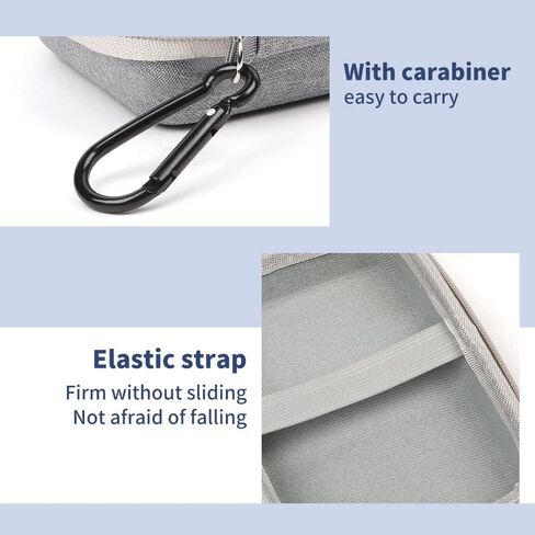 Phomemo Hard Carry Label Printer Case- Mini Label Maker Cover D30/P21/M110/M02/T02 Bluetooth Label Maker, Black in Kuwait