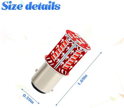 BESULEN 1157 Car LED Bulbs, 4PCS Super Bright LED Backup Reverse Lights, 12V Brake Stop Signal Light Lamp Bulb LED Tail Brake Signal Rear Lamp, Car Replacement for Trucks Motorcycles in Saudi Arabia