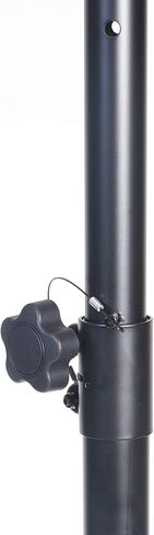 حامل مكبر صوت عالمي بطول 6.65 قدم حامل مكبر صوت DJ Mount PA حامل ثلاثي القوائم عالي التحمل مع ارتفاع قابل للتعديل من 46 بوصة إلى 80 بوصة مُصنف بوزن 150 رطل قفل أمان من الفولاذ من أجل الثبات in Kuwait