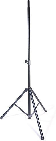 حامل مكبر صوت عالمي بطول 6.65 قدم حامل مكبر صوت DJ Mount PA حامل ثلاثي القوائم عالي التحمل مع ارتفاع قابل للتعديل من 46 بوصة إلى 80 بوصة مُصنف بوزن 150 رطل قفل أمان من الفولاذ من أجل الثبات in Kuwait