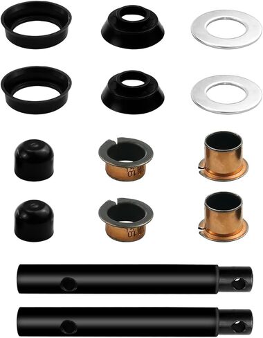 TIKSCIENCE Kingpin and Bushing Kit Fit for Yamaha G2 G8 G9 G11 G14 G16 G19 G20 Golf Cart 1985-2001, Replace J38-23527-00, J38-23528-00, J38-23516-00 in Saudi Arabia