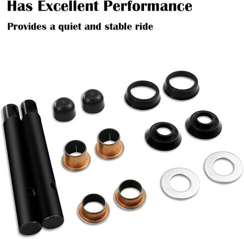 TIKSCIENCE Kingpin and Bushing Kit Fit for Yamaha G2 G8 G9 G11 G14 G16 G19 G20 Golf Cart 1985-2001, Replace J38-23527-00, J38-23528-00, J38-23516-00 in Saudi Arabia