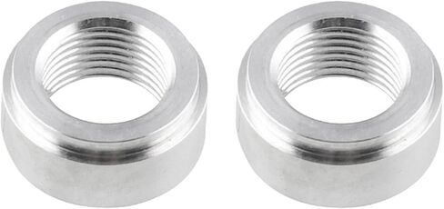 2 Pcs 1/2" NPT Female Weld On Bung Aluminum Pipe Thread Pipe Fitting Adapter Car Accessories,Use With Fuel, Oil, Gas and Water in Saudi Arabia