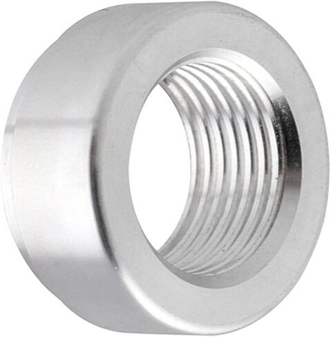 2 Pcs 1/2" NPT Female Weld On Bung Aluminum Pipe Thread Pipe Fitting Adapter Car Accessories,Use With Fuel, Oil, Gas and Water in Saudi Arabia