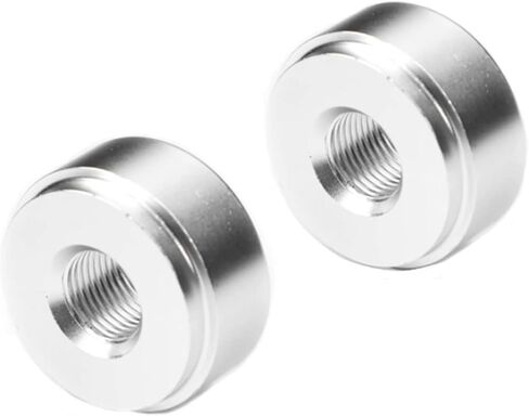 2 Pcs 1/2" NPT Female Weld On Bung Aluminum Pipe Thread Pipe Fitting Adapter Car Accessories,Use With Fuel, Oil, Gas and Water in Kuwait