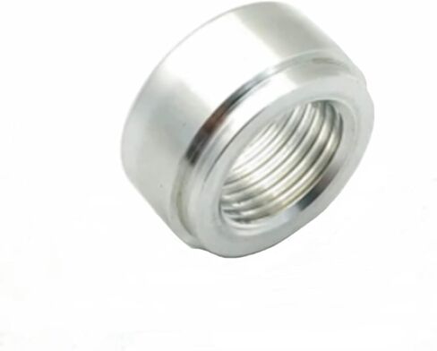 2 Pcs 1/2" NPT Female Weld On Bung Aluminum Pipe Thread Pipe Fitting Adapter Car Accessories,Use With Fuel, Oil, Gas and Water in Kuwait