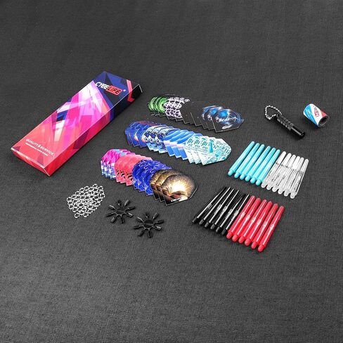 CyeeLife-Dart Accessories Set with Flights,Shafts,Sharpener and Tools,3 Different Accessories kit Optional in Saudi Arabia