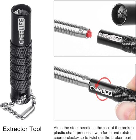 CyeeLife-Dart Accessories Set with Flights,Shafts,Sharpener and Tools,3 Different Accessories kit Optional in Saudi Arabia