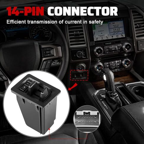 Trailer Brake Controller Module in-Dash Compatible with Ford F150 2015 2016 2017 2018 2019 2020 Replaces# JL3Z2C006AA HC3Z2C006AA JL3Z19H332AA GL3Z2C008CB JL3Z2C006AA JL3Z2C006AB in Saudi Arabia