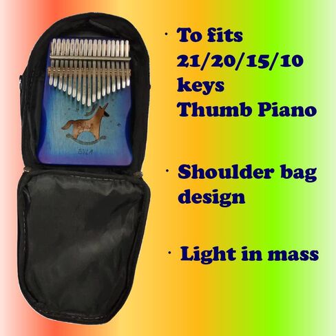 Jackie Waterproof cross soft case of Mbira, Kalimba,Thumb Piano, Likembe, Sansula in Saudi Arabia
