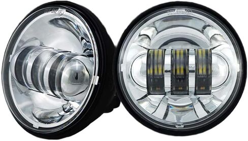 For Road king passing lights Led fog light - Motorcycle 4.5 inch Auxiliary Light Projector Driving Lamp for Road king Electra Glide Softail H-D Fatboy Electra Glide Screamin' Eagle in Saudi Arabia