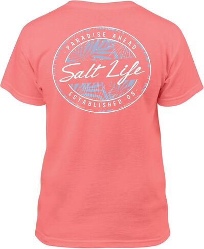 Salt Life Girl's Funtastic Youth Short Sleeve Classic Fit Shirt in Saudi Arabia