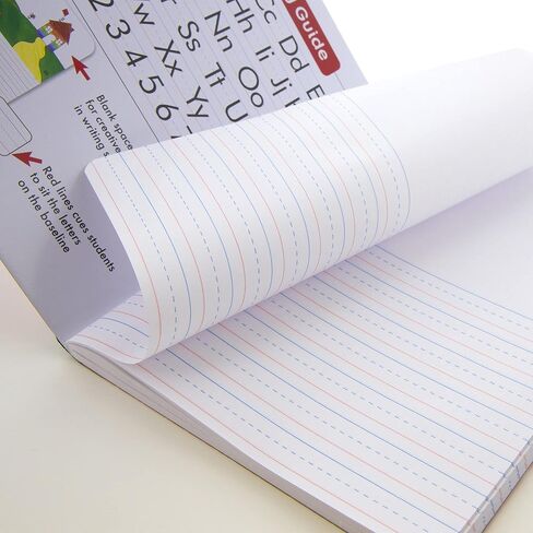 BAZIC كتاب تكوين المجلة الابتدائية الرخام، 100 ورقة الرسم والكتابة الدرجات K- 2 دفتر يوميات شركات أجهزة الكمبيوتر المحمولة لمدرسة رياض الأطفال، 2-حزمة in Saudi Arabia