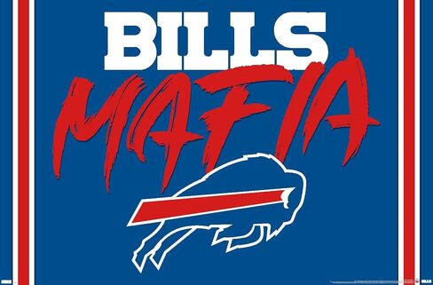Trends International NFL Buffalo Bills - Bills Mafia Wall Poster, 22.37" x 34.00", Premium Unframed Version in Saudi Arabia