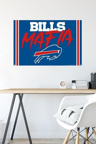Trends International NFL Buffalo Bills - Bills Mafia Wall Poster, 22.37" x 34.00", Premium Unframed Version in Saudi Arabia