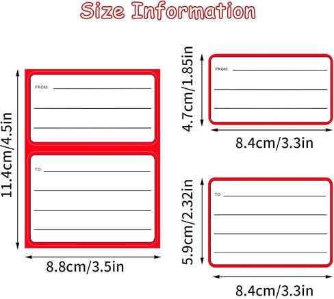 ASTER 50 Sheets All-Purpose Labels,White Matte Address Labels Sticker Removable Rectangular Labels Writable Blank Adhesive Labels for School Office and Home (11 x 9 cm) in Saudi Arabia