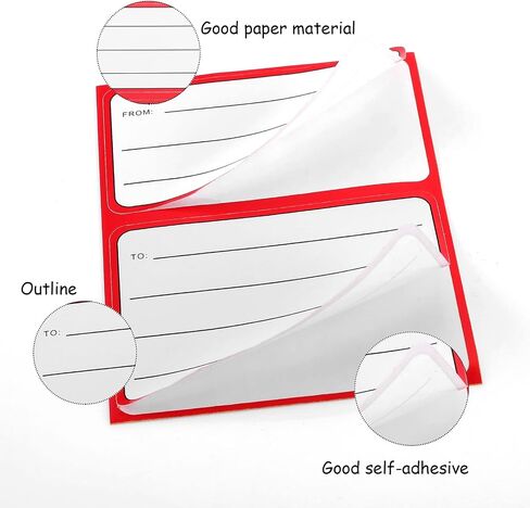 ASTER 50 Sheets All-Purpose Labels,White Matte Address Labels Sticker Removable Rectangular Labels Writable Blank Adhesive Labels for School Office and Home (11 x 9 cm) in Saudi Arabia