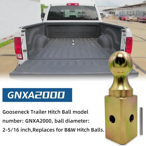 60618 Ball Gooseneck Hitch Kit 30K 2-5/16-In Compatible with Dodge Ram 2500/3500 Puck System Gooseneck Hitch Kit Replace 60618 in Saudi Arabia