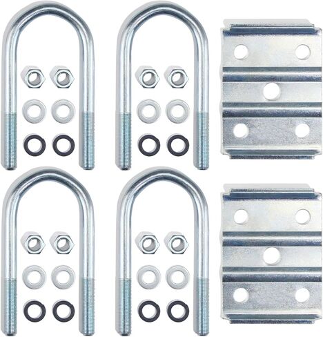 مجموعة واحدة من مجموعة مسامير المقطورة على شكل حرف U لمحور مستدير بوزن 3500 رطل 2-3/8 بوصة، وطول 6-1/4 بوصة، وقطر 1/2 بوصة، ومجموعات مسامير على شكل حرف U لمحور المقطورة على شكل حرف U بوزن 3500 رطل in Kuwait