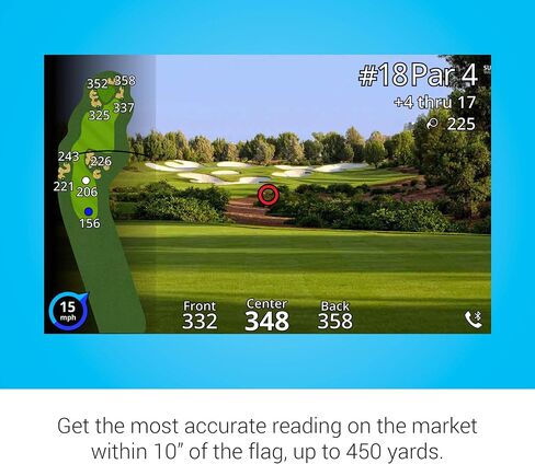 Garmin Approach Z82، محدد المدى بالليزر للجولف GPS، دقة في نطاق 10 بوصات من العلم، تراكبات ملعب ثنائية الأبعاد (متجددة)، أبيض in Saudi Arabia