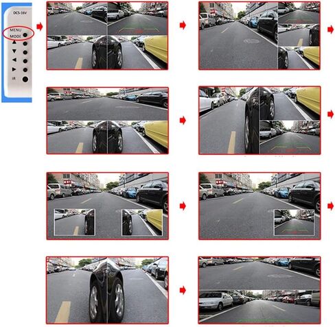 جهاز تقسيم الفيديو Sonew، مجموعة نظام معالجة الكاميرا CCTV Video Quad Splitter Switcher 4 قنوات مع محول BNC in Saudi Arabia