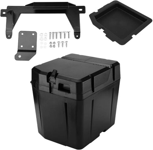 KEMIMOTO UTV صندوق تحت المقعد، صندوق تخزين مزدوج صندوق جاف متوافق مع Polaris Ranger XP 1000 2018-2024 بديل لـ #2882910 in Saudi Arabia