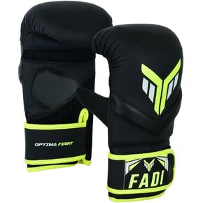 Optima Fight Bag Mitts - Premium Unisex Boxing Gloves for MMA, Muay Thai, Kickboxing, and Heavy Bag Training - Ideal for Training, Sparring, and Fight Sessions