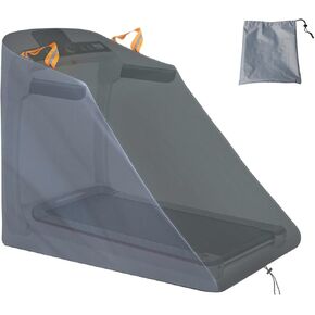 King Mills 420D Treadmill Cover Waterproof Outdoor or Indoor Storage, Ideal as Elliptical Cover and Outdoor Treadmill Cover with 2 Reflective Handles for Running Machine,Unfold