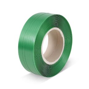FAHKNS 3800 FT Polyester PET Strapping, 5/8" PET Packaging Strapping Banding Roll, 9.45''D x 1500 LBS Break Strength Heavy Duty Industrial Grade Waterproof and Rust Resistance Banding Strapping