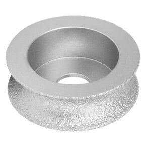 Grinding Disc Brazed Grinding Wheel 7.3cm Concave Abrasive Wheel for Stone Ceramic Marble Granite Glass(2.0cm)