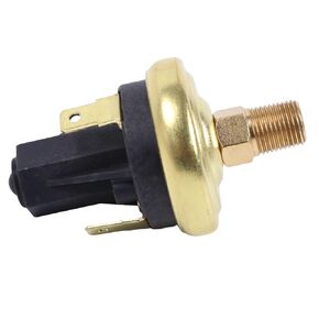 SPDT 20psi±3psi 1/8 NPT Male 1/4 Blade Adjustable Air Pressure Switch Pressure Control Compatible with Air Oil Water and Vacuum Applications