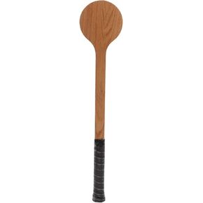 Tennis Pointer Wood Spoon Tennis Sweet Spot Trainer Racket Swing Practice Training Aid with Storage Bag for Sports (Standard model-60cm)