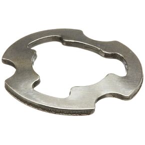 Clover Dome Washer, Carbon Steel, Inch, 0.38" Minimum ID, 0.76" Maximum OD, 0.039" Thick, 275.1lbs Max Load (Pack of 10)