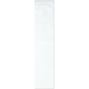 Plymor 8" x 36" (Pack of 100), 4 Mil Heavy Duty Zipper Reclosable Plastic Bags