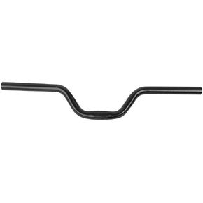 Dilwe Handlebars, Mountain Bike Handlebars Riser Bar Aluminum Alloy Riser Handlebar for Mountain Bikes Long-Distance Travel Cycling Race (Black)