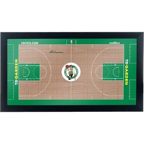 علامة تجارية Gameroom Boston Celtics الرسمية NBA Court Plaque Plaque in Kuwait