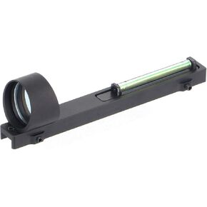 1X28 Green Dot Sight Lightweight Optics Scope Outdoor Sport Dot Sight Tactical Sight Green Fiber Optic Dot Sight Fully Coated Dot Sight with Center Dot, for 5.5-10mm Rib Rail