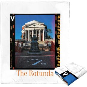 Northwest NCAA Virginia Cavaliers Silk Touch Throw Blanket, 50" x 60", Campus Life