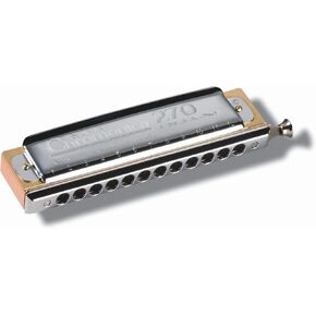 HOHNER 7540-C Super Chromonica 270 Deluxe, Key of C, Silver