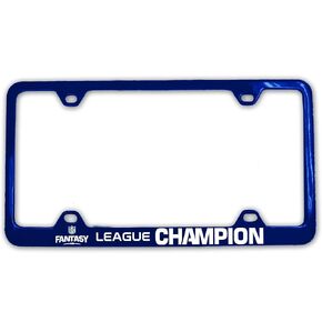 NFL Fantasy Football Laser Engraved License Plate Frame, 6" x 12"