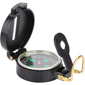 Marching Compass Hiking Military Navigation Compasses Orienteering Survival Compasses Luminous Lensatic Compasses for Expedition