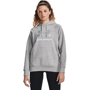 Under Armour Women's Rival Glitter Big Logo Hoodie