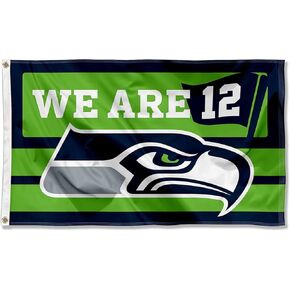 WinCraft Seattle Seahawks We are 12s 3x5 Flag