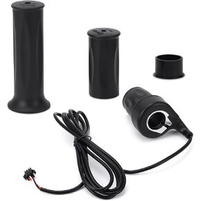 Ebike Throttle 1 Pair, Twist Throttle Ebike, Electric Scooter Throttle, Half Handle Speed Control Twist Throttle, Universal Ebike Throttle for Scooter Ebike 22.5mm Handlebar