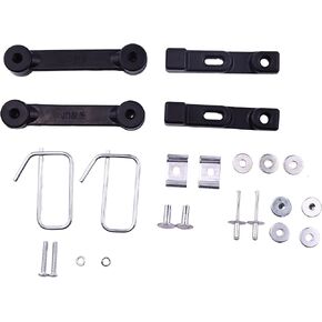 M72426 M67099 M67099B Rubber Hopper Latch Strap Bagger Chute Strap with Hardware Kit Compatible with JD100 E100 F910 G100 L100 X125 Z245