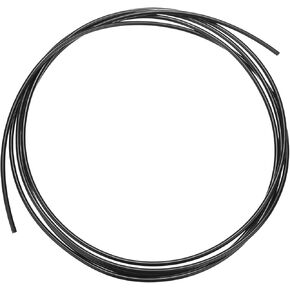 Nylon Line Hose Tube, 0.17"(4.35mm) ID x 0.25"(6.35mm) OD PA6 Pneumatic Air Line Tubing for Fluid Transfer/Trailer Air Brake, Polyamide Water Fuel Pipe [10M/33FT, Translucent]