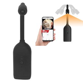 360 Degree Panoramic Gooseneck Remote Camera 1080P HD 2 Way Intercom Motion Detection Home Security Camera for Photography Enthusiasts